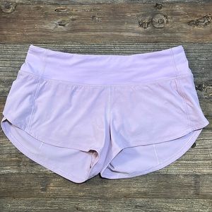Lululemon Athletica Speed-Up Low Rise Lined Shorts 2.5”